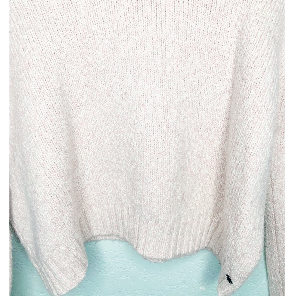 American Eagle Wool Blend Pink Cozy Knit Sweater - Picture 6 of 9